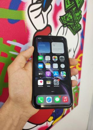 Iphone xr black 128 gb unlock  от магазина