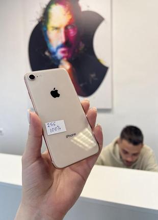 Iphone 8 256 gb gold neverlock з гарантією від магазину