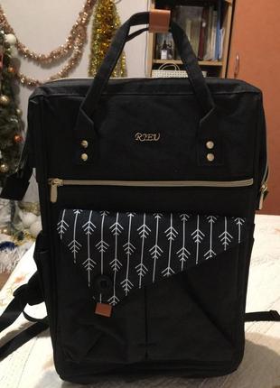 Сумка-рюкзак мультифункціональний органайзер з usb - порт для мам