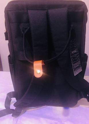 Сумка-рюкзак мультифункціональний органайзер з usb - порт для мам4 фото