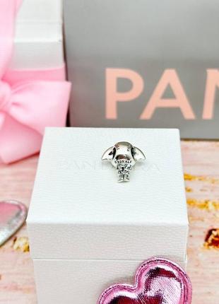 Срібна намистина pandora«добі»4 фото