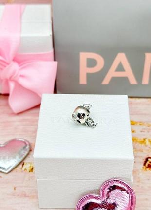 Срібна намистина pandora«добі»5 фото