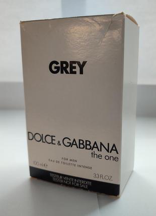 The one grey dolce & gabbana туалетная вода мужская1 фото