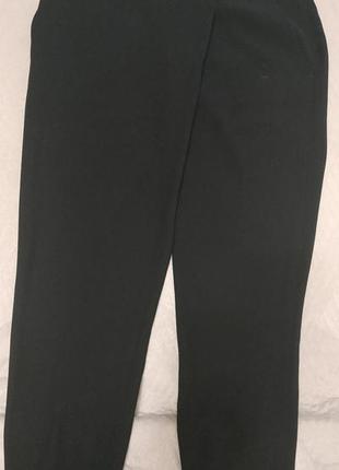 Zara брюки джогеры с ассиметричным поясом6 фото