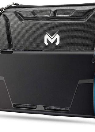 Чохол кейс meo під grip case для nintendo switch / oled /2 фото