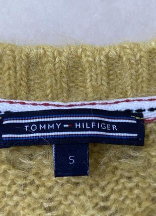Яркий тёплый пуловер tommy hilfiger размер s2 фото