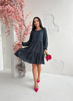 Сукня у принтах та кольорах4 фото