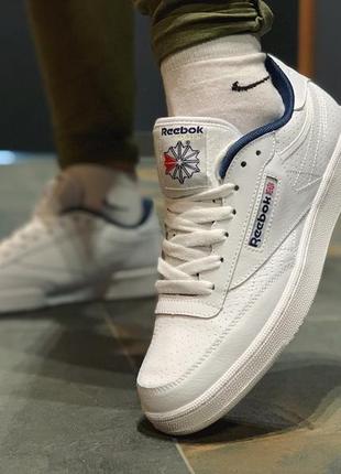 Кросівки reebok classic натуральна шкіра р40,41,42,43,44