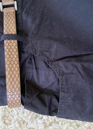 Базовые черные легкие хлопковые шорты ,chicoree,p14-165 фото
