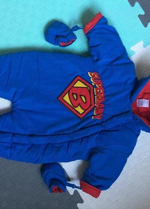 Стильный демисезонный комбинезон