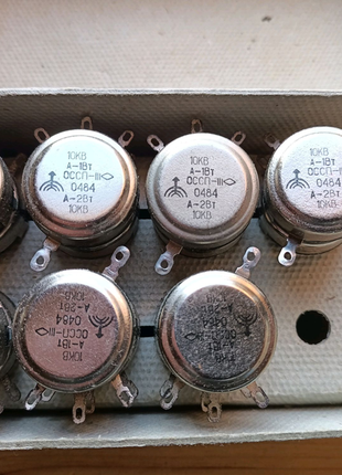 Резистор 10 ком 1-2вт подвійний ссср