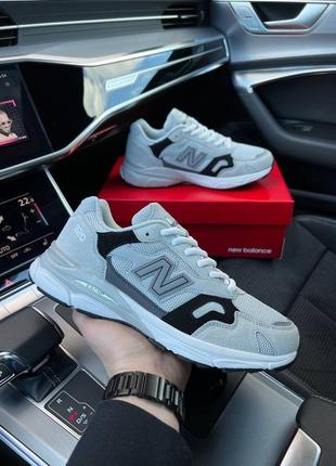 Мужские кроссовки new balance 920 light gray black5 фото