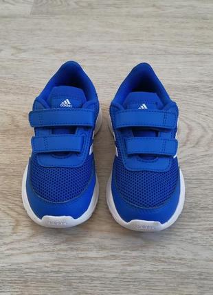 Кроссовки синие adidas tensor 26 размер5 фото