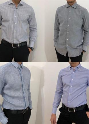 Чоловічі сорочки відомих італійських брендів2 фото
