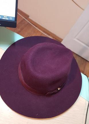 Распродажа шляпа федора aссеssorize натуральная бордо asos шляпа9 фото