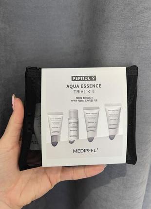 Набір мініатюр з пептидами medi-peel peptide 9 aqua essence trial kit