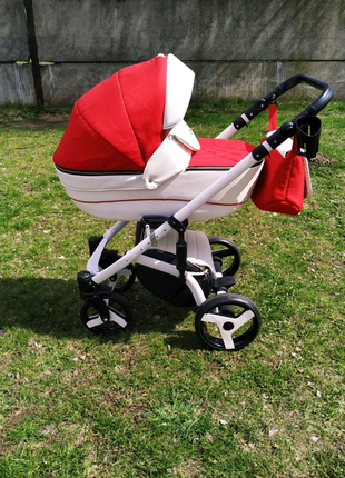 Дитяча коляска 2 в 1 baby pram bellini1 фото
