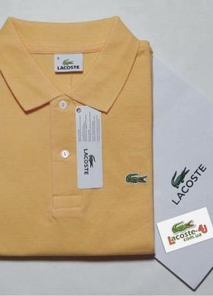 Оригінальні чоловічі футболки поло lacoste7 фото