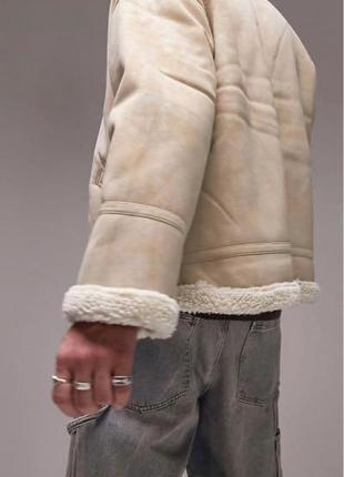 Курточка дублянка topman stone abiator jacket3 фото