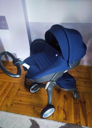 Stokke v4, xplory, 2в1, коляска stokkе, коляска-соку, автокр.3 фото