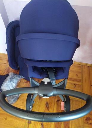 Stokke v4, xplory, 2в1, коляска stokkе, коляска-соку, автокр.8 фото