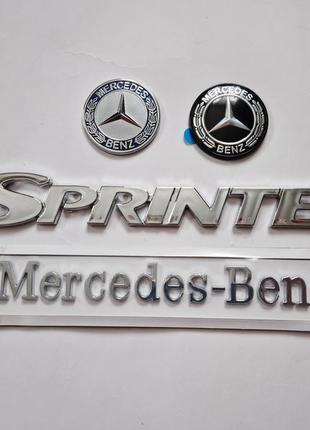 Шильдик эмблема знак значок мерседес надпис sprinter mercedes