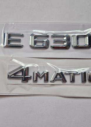 Шильдик эмблема знак значок мерседес надпис  mercedes e63