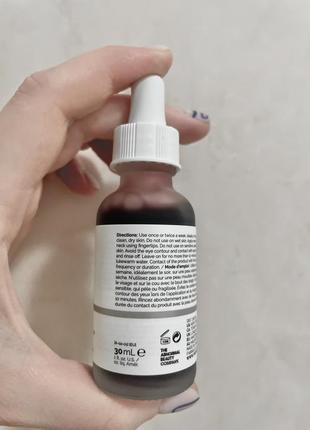 The ordinary - aha 30% + bha 2% peeling solution - кислотный пилинг для лица - 30ml кровавый пилинг3 фото