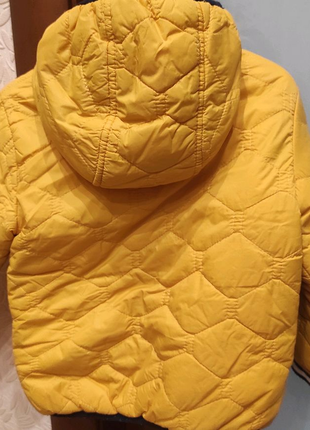 Демисизонная двухсторонняя курточка с капюшоном немецкого бренда2 фото