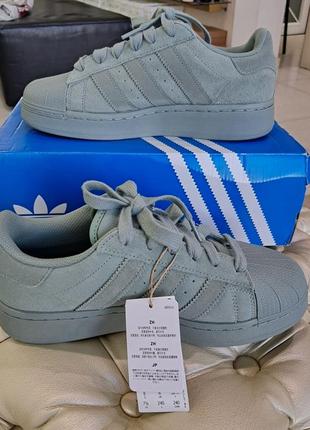 Adidas originals superstar xlg. стильные трендовые кроссовки адидас оригинал2 фото