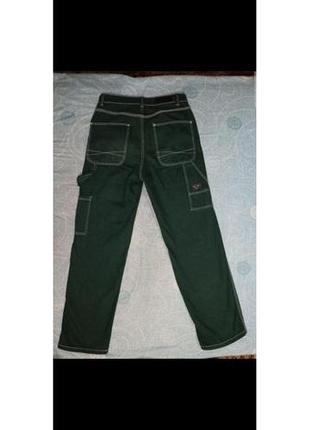 Скейт штані carhartt cargo pants dark green