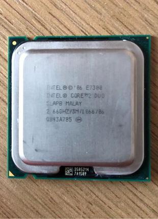 Процесор intel core 2 duo e7300 lga775