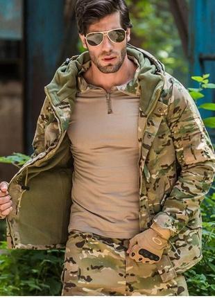Куртка штурмова весняна військова мультикам ріп-стоп3 фото