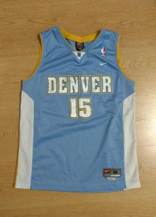 Баскетбольна майка nba carmelo anthony 15 denver nuggets nike