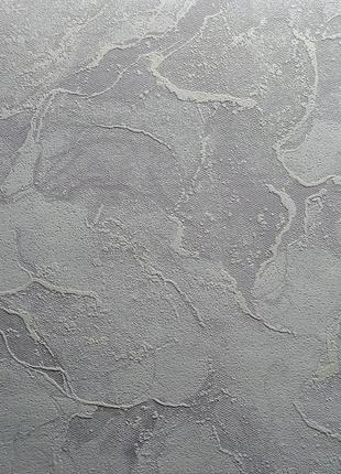 Обои флизелиновые "пара для обоев розы" для гостиной, спальни, бело-серые 1,06*10м