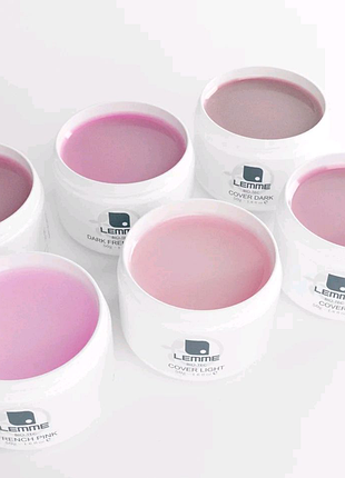 Гелі для нарощування нігтів  lemme