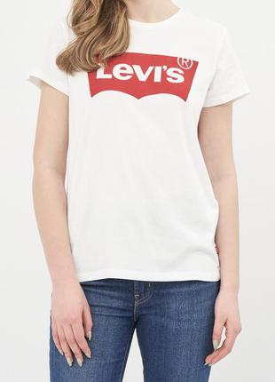 Levi’s біла футболка betwing оригінал1 фото