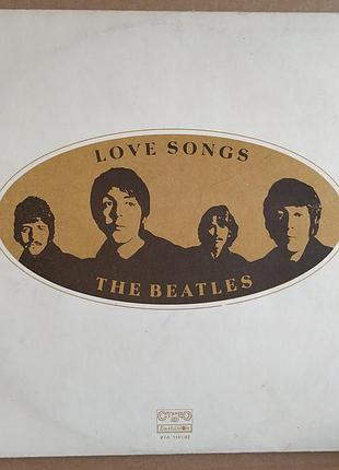 Вінілова платівка love songs the beatles (2lp) vinyl. 1977