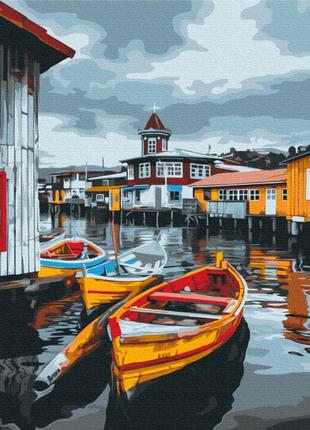 Картина за номерами тиха гавань