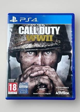 Ігра на диску для playstation 4 call of duty: wwii