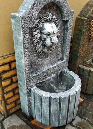 Декоративний фонтан для вулиці. фонтан пристінний8 фото