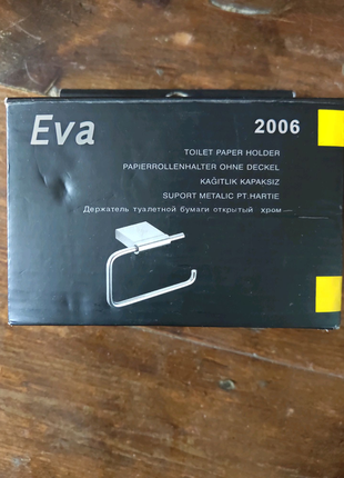 Тримач туалетного паперу eva хром 2006