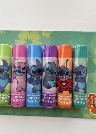 Бальзами для губ. stitch.сть. детская косметика.