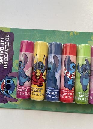 Бальзами для губ. stitch.сть. детская косметика.