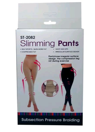 Корректирующие колготы леггинсы slimming pants утягивающее женско5 фото