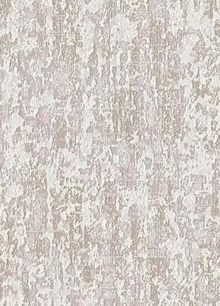 Шпалери вінілові "ліплення" для вітальні, спальні, офіса, біло-коричневі 0,53*15м