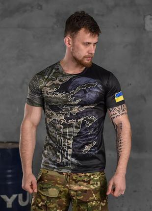 Футболки потовідвідні punisher, slava ukraini7 фото