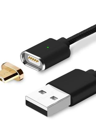 Магнітний кабель getihu micro usb для зарядки+запасний коннектор