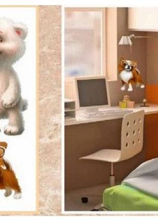 Декоративні наклейки на стіну artpecor №31 звірятки