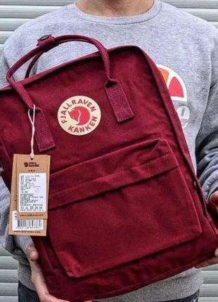 Молодіжний рюкзак fjallraven kanken classic 16л4 фото